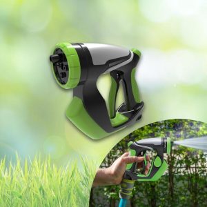 Pulverisateur de tuyau d'arrosage à 10 motifs reglables