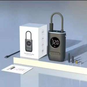 Mini pompe a air electique a affichage numerique sans fil