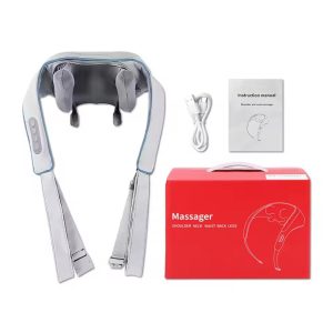 Châle de massage par pétrissage initié, relaxation cervicale, assemblage Ezius